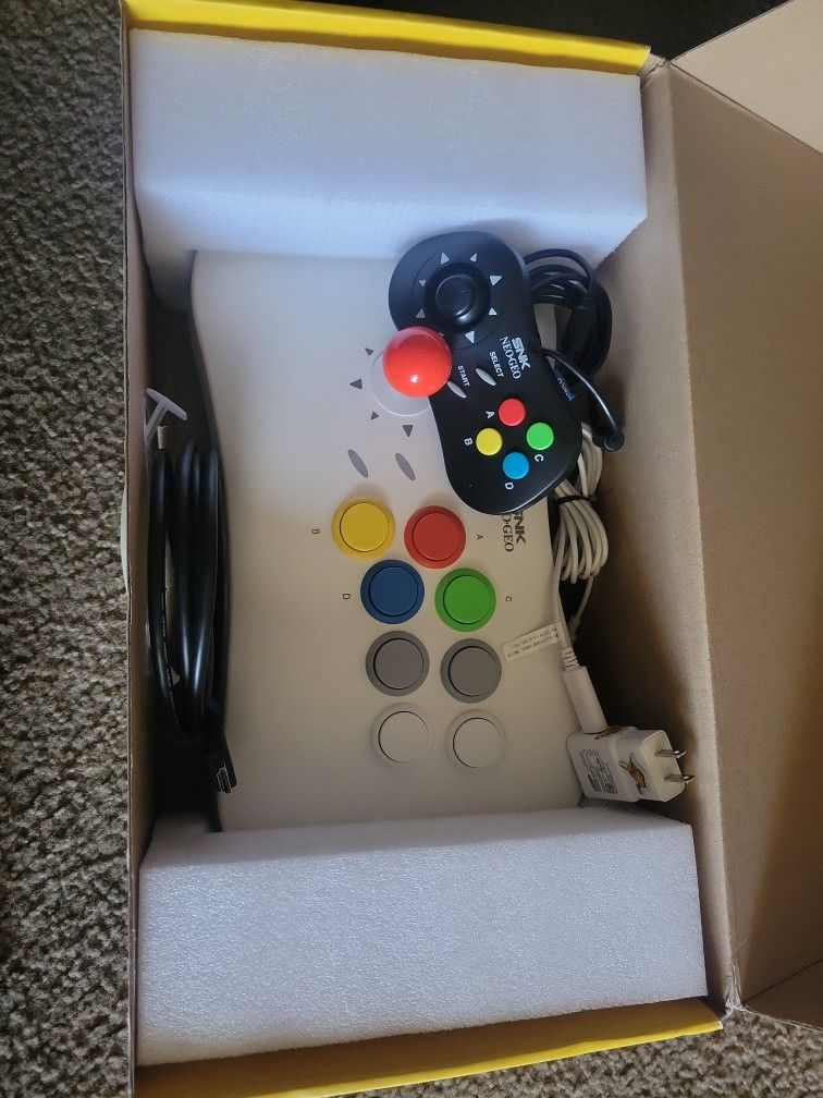 Neo Geo Arcade Stick Pro Hylostick Mod