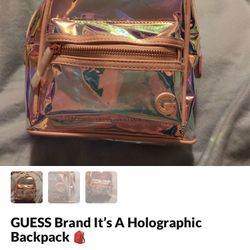 GUESS Holographic Backpack