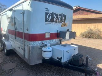7x16 FT food vending trailer