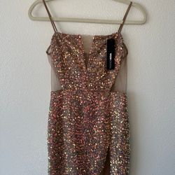 Dazzling Sequin Mini Dress