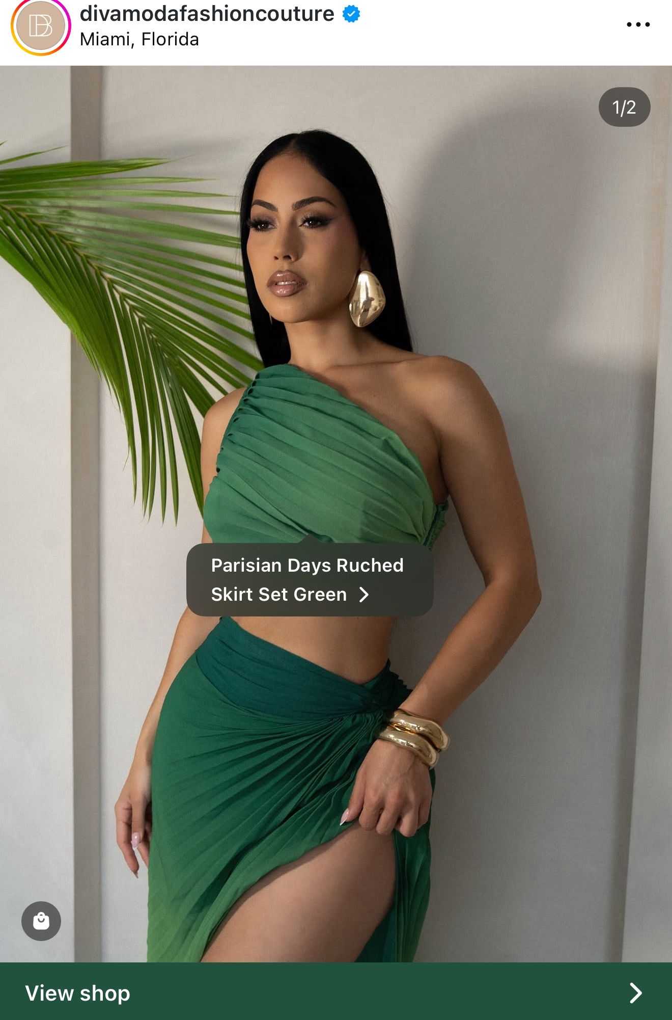 Diva Boutique Ruched Set,All Products : American Fashion Style Bags On Sale