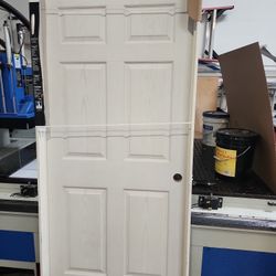 Molded 6 Panel Textured Door