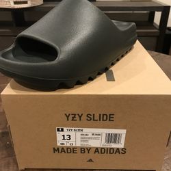 Adidas Yeezy Slides Dark Onyx Sizes 10M, 11M, 12M, 13M