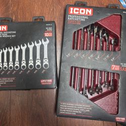 Icon Ratcheting Wrench Sets
