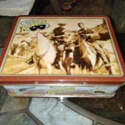 1999 The Lone Ranger Lunchbox  With Indian Friend Tonto