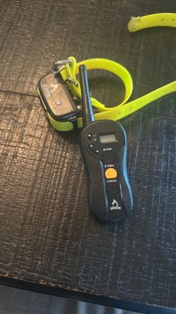 Dog training collar