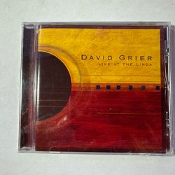 DAVID GRIER - LIVE AT THE LINDA CD ** NEW SEALED **