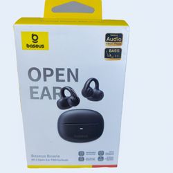 Baseus Bowie MC1 Open Ear Clip On Earbuds, Adaptive Comfort w/Anti-Drop Design