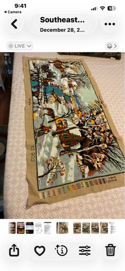 Hand made Needle point Art