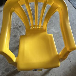 2 Plastic Kids Chairs 