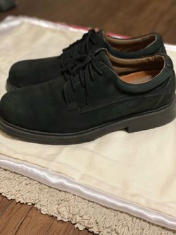 CAMBRIDG Classics Noble Black Leather  (Suede) Lace Up Oxford Dress Shoes Men’s  Size 13
