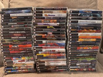 Sony PSP Video Games (Prices in the Picture)