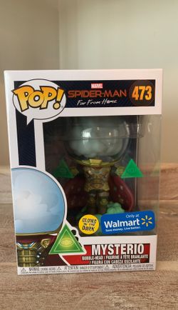 Funko Pop Spider-Man far from home Walmart exclusive MYSTERIO Glow in the dark