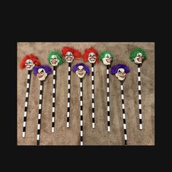 Halloween Clown 🤡 Walkway posts