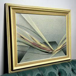 1980s abstract painting