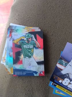Topps series 1 and 2 foil reflector cards