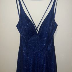 Royal Blue Sparkly dress 