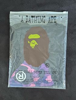 A Bathing Ape Color Camo Big Ape Head Tee