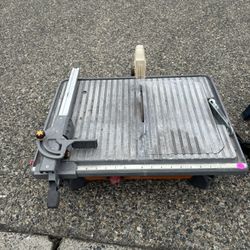 Rigid Wet Tile Saw