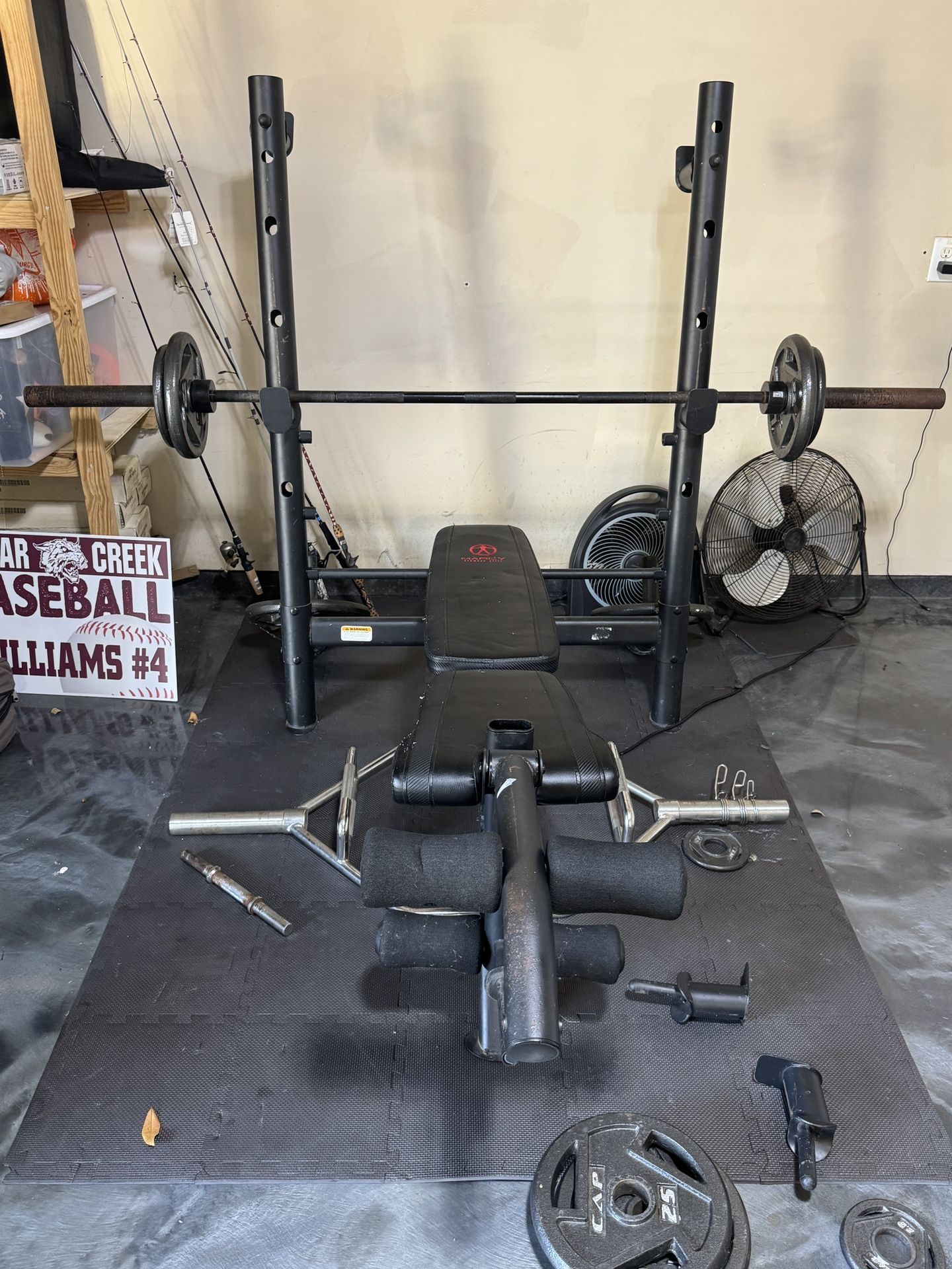Weight Bench/Squat Rack