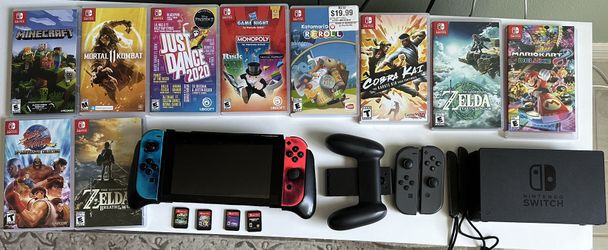 Nintendo Switch Bundle – 15 Games 