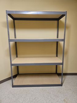 Garage Shelving 60 in W x 24 in D Boltless Warehouse Shelves 4 Tier Garage Storage Racks Stronger Than Homedepot And Lowes Delivery Available