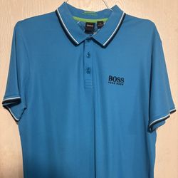 Hugo boss collard shirt