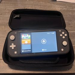 Switch Lite With Case 
