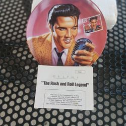 Delphi  Elvis Presley commemorative Plate 