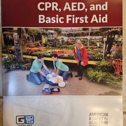 CPR, AED, and Basic First Aid Student Book