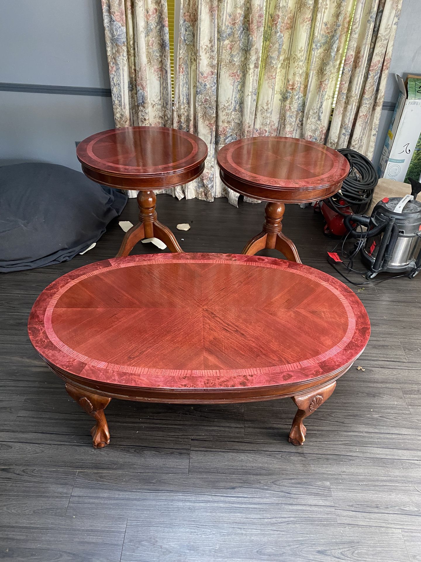 Coffee Table And End Tables