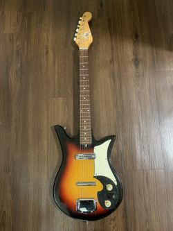 Vintage Teisco Del Rey E-110 Electric Guitar