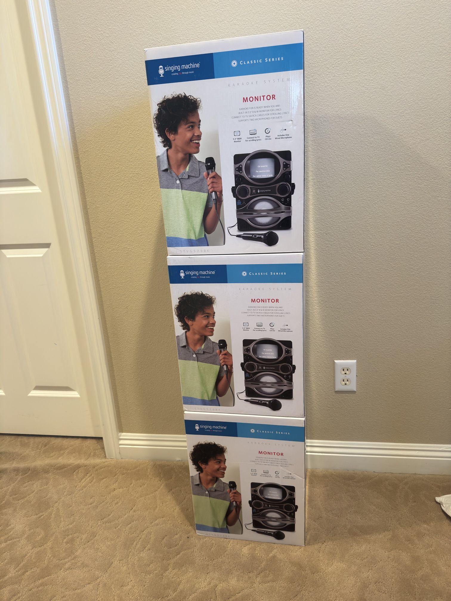 Classic Series Singing Machine Karaoke System