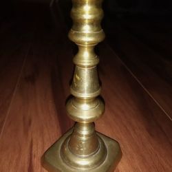 Antique brass Candlestick Handmade 18th/19th Century