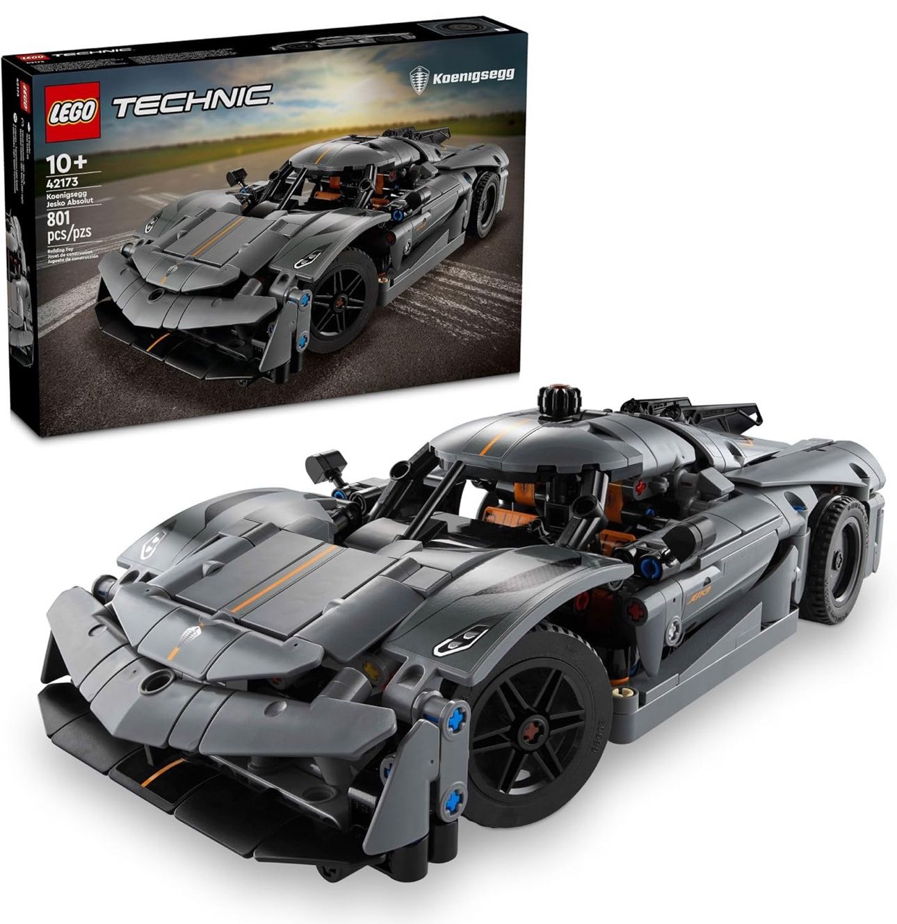 LEGO Technic Koenigsegg Jesko Absolut Grey Hypercar