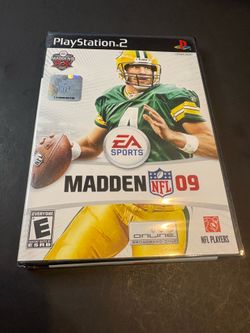 NEW Madden 09 PS2 Playstation 2 Game Factory Sealed EA Sports NFL Football Favre