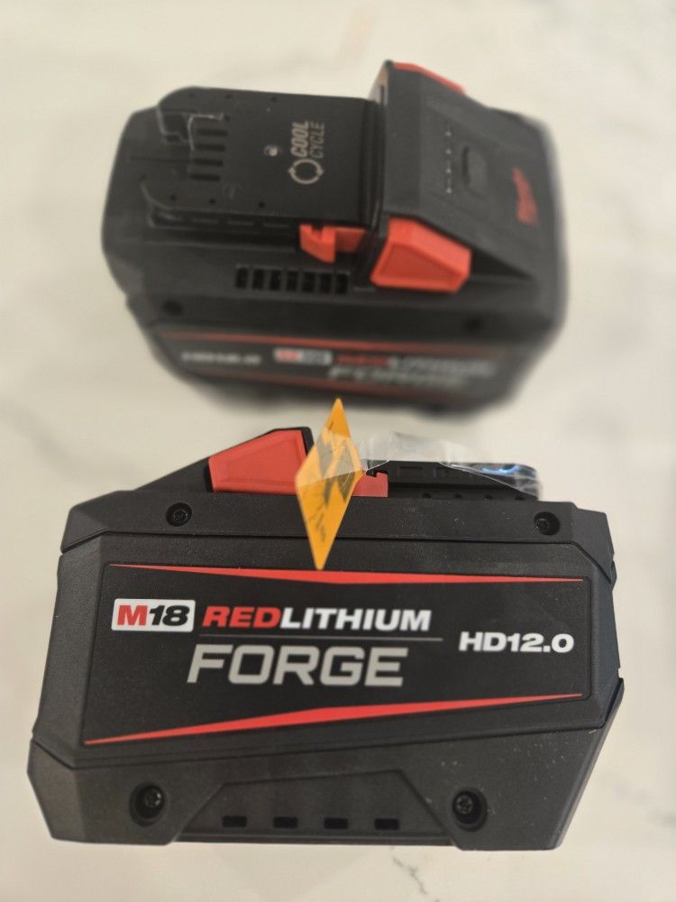 Brand New Milwaukee 12.0 Forge Battery, Firm Price