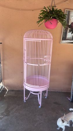 Really tall bird cage