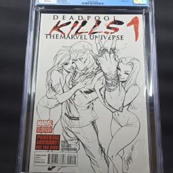 Up for sale is a Deadpool Kills The Marvel Universe #1 2012 2nd/Second  Printing CGC 9.8 GRADED!