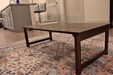 Japanese Bamboo Folding Floor Table (New) - Moving Sale