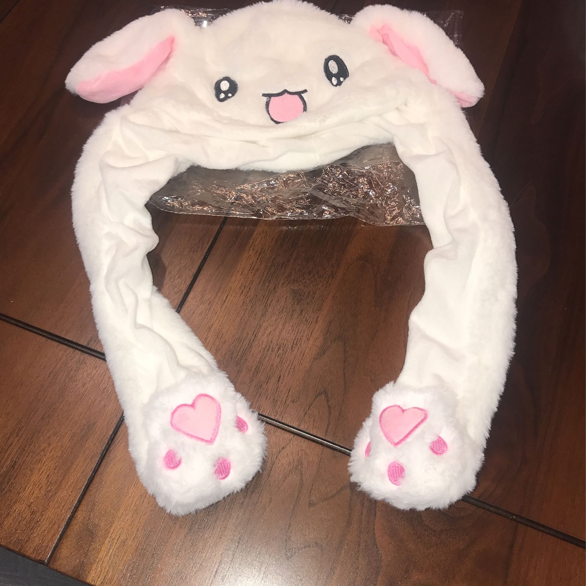 Cartoon Embroidery Fluffy Hat
