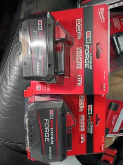 Milwaukee M18 Red Lithium Forge Battery S For Drill And All M18 Power Tools