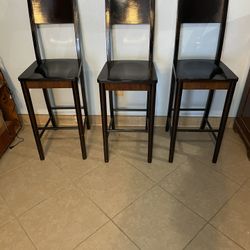 Set Of Three Pier, One Barstools