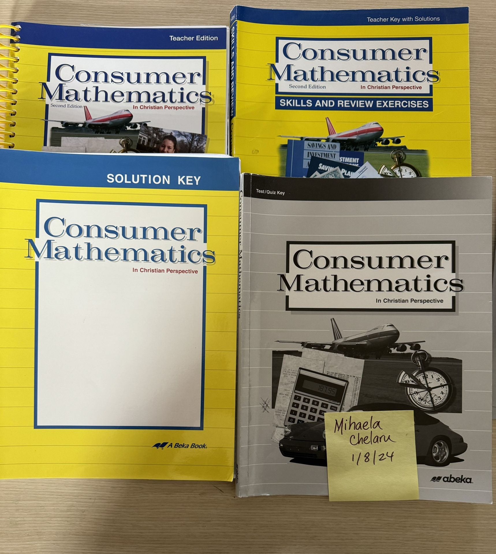 Abeka Consumer Math