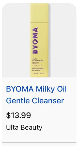 Byoma milky oil cleanser