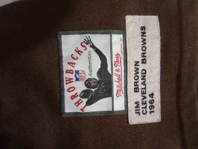 Jim Brown Jersey NFL Mitchell And Ness Authentic Vintage