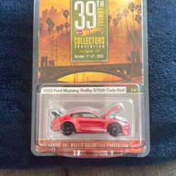 Hotwheels 39th Convention Ford Mustang Shelby GT500