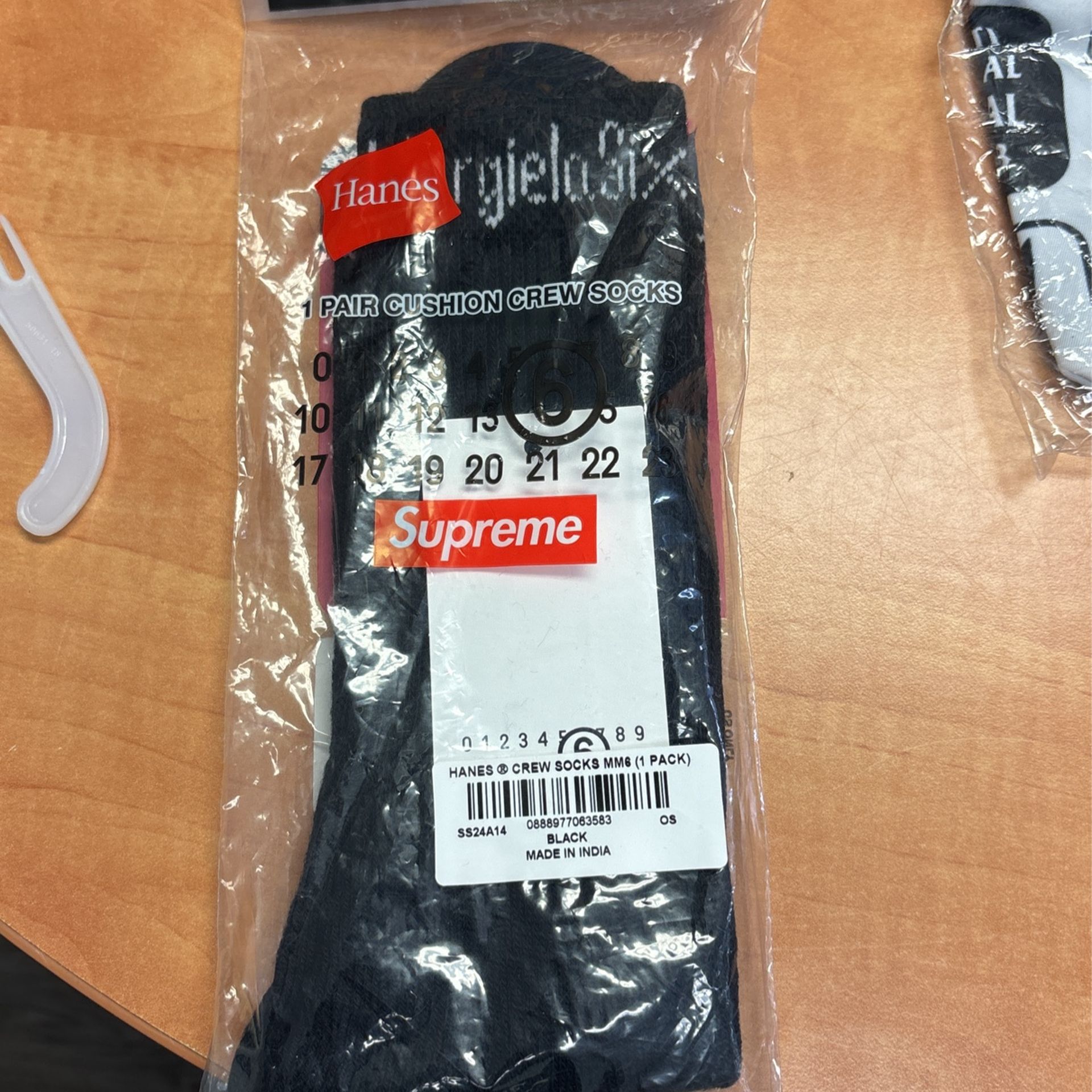 Supreme X MM6 Socks