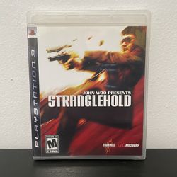John Woo Presents Stranglehold PS3 Like New CIB PlayStation 3 Video Game