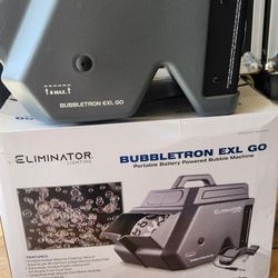 Eliminator Lighting BUBBLETRON EXL GO Bubble Machine 